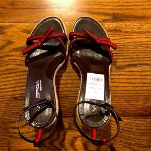 Brand new unworn Via Spiga strappy heel. 6.5.